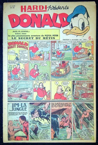 Ancien journal donald - journal,