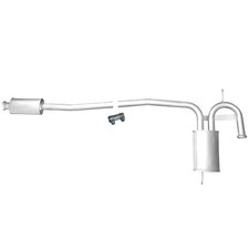 Silencieux intermédiaire Echappement pour Renault R19 1.4 88-04 a*