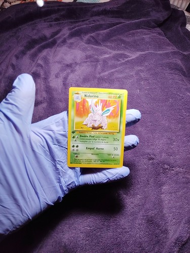 Carte pokémon nidorino 102 - carte,