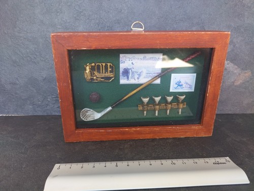 Cadre vitrine miniature golf - cadre,