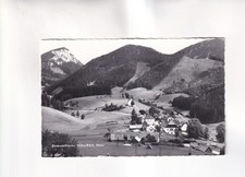 F5769) Carte postale, roue de porte en Styrie - ferme et chapelle