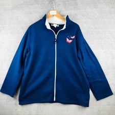 Sweat Veste Femme L Bleu