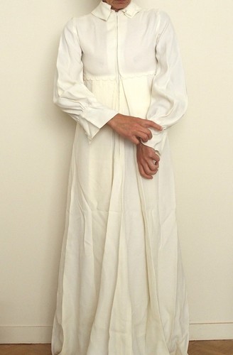 Robe blanche années - , 30