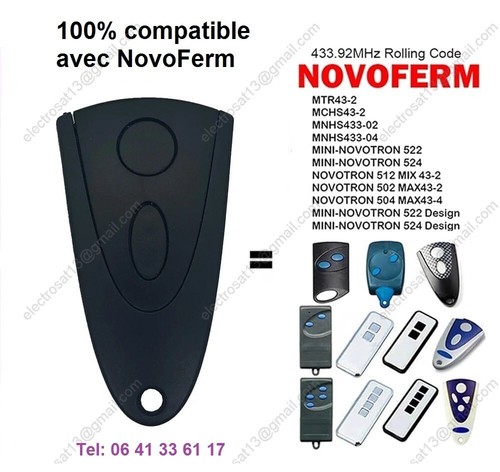 Telecommande novoferm novotron - telecommande,