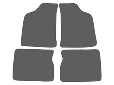 Tapis de sol en velour pour Renault Clio I 3,5p H/B 1990-1998, Graphite moquette