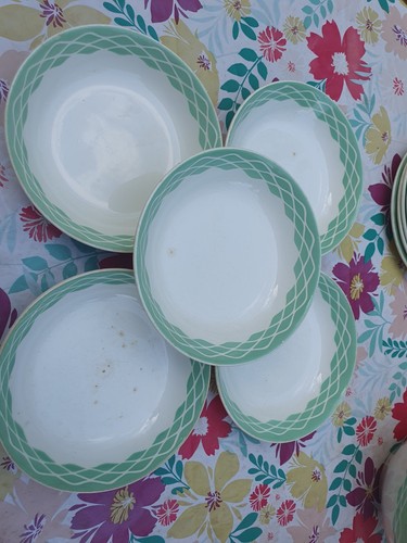 Anciennes assiettes a - anciennes.,