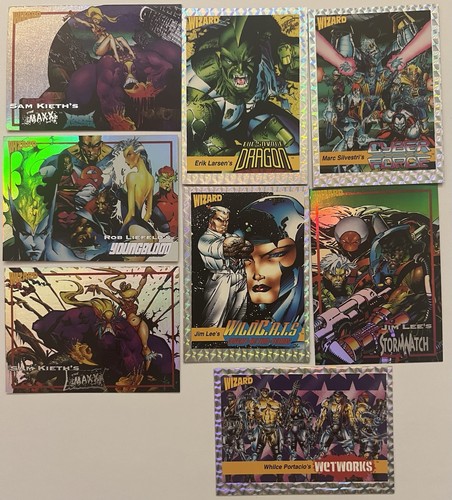 Wizard magazine prism - magazine, cards