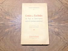 Vivarais Ardèche. Contes et fariboles du pays de Saint-Agrève Rare EO 1938 TBE