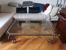 Table Basse en Verre