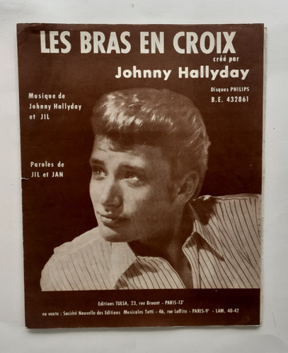Partition johnny hallyday - partition,
