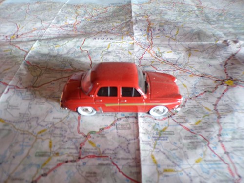 Renault dauphine orange 1961 - renault,