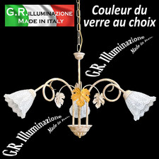 Lustre classique ivoire - ivoire, 3