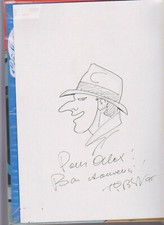 TIBET DUCHATEAU / RIC HOCHET MEURTRE A L'IMPRO / EO DEDICACEE  / LE LOMBARD 1994