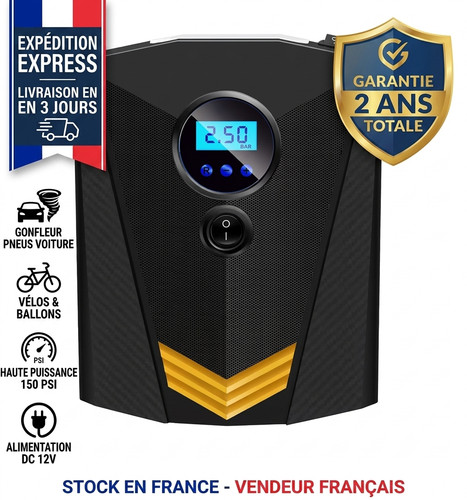 Compresseur air voiture 12v - compresseur,