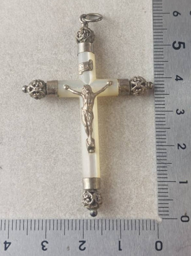 Ancien pendentif croix - pendentif, /