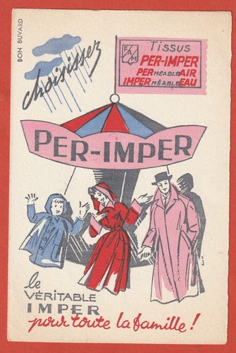 Buvard per imper le - -,