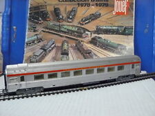 TRAIN ECHELLE HO JOUEF WAGON DE VOYAGEURS TYPE INOX TEE DE LA SNCF au 1/87 ème B