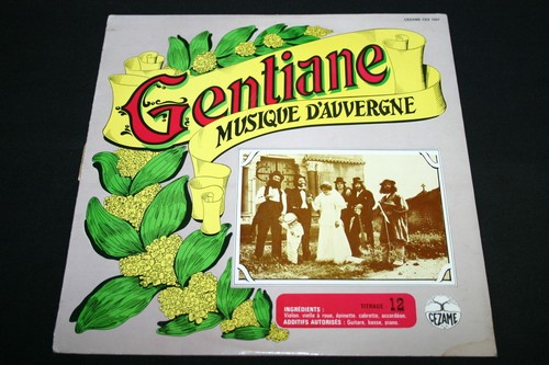 Gentiane 33t 12 - gentiane, lp