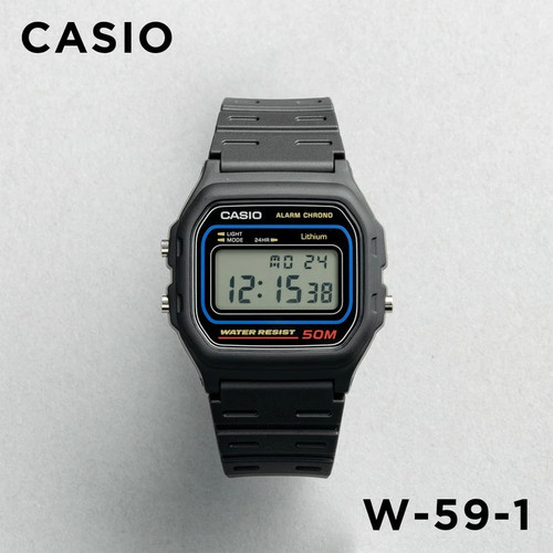 Casio standard 1 - w-59-1, watch