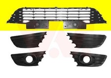 VAN WEZEL Grille D'Insertion De Pare-Chocs Avant Compatible Avec CITROËN C4