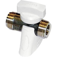 Robinet de sécurité - installation gaz - double mâle 15X21 - ROAI-B CLESSE