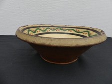 Plat creux terre vernissee - plat,