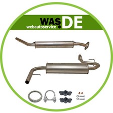 ligne d'échappement arrière