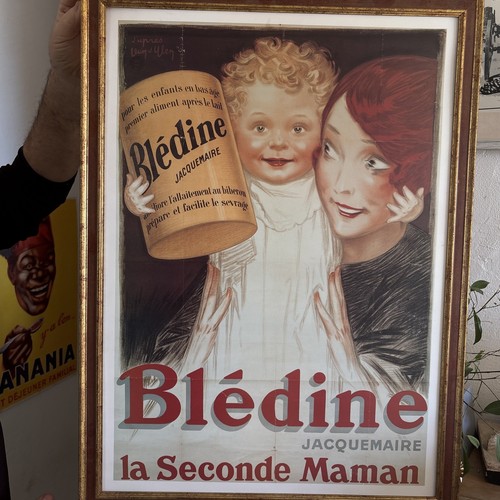 Affiche publicitaire bledine - publicitaire,