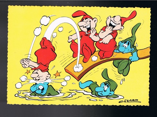 Carte postale pif gadget - postale,
