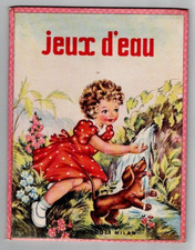 livre pour enfants, Edition PICCOLI, JEUX D'EAU, illustration de MARIAPIA, 1959