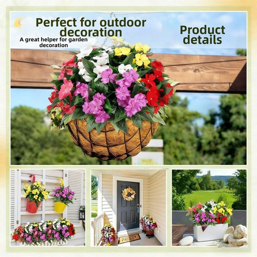 Realistic impatiens silk - realistic,