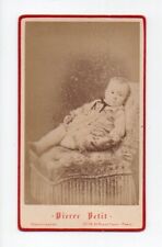 CDV: Bébé, Photographe Pierre Petit 29-31 Place Cadet à Paris, Circa 1880