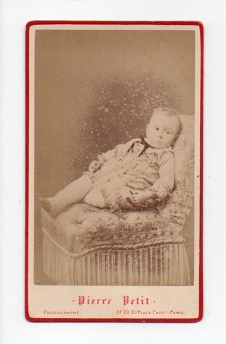Cdv bébé photographe - cdv:,