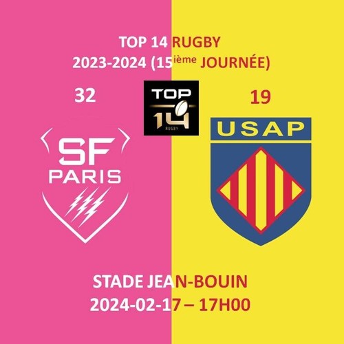 Magnet rugby usap perpignan - rugby, #