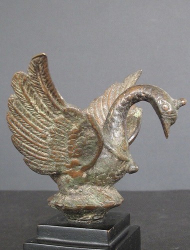 Bronze animalier cygne bali - bronze,