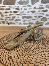 Canon Miniature en Laiton –