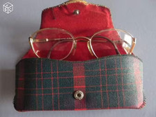 Ancienne Lunettes Cerclées plaqué or/56