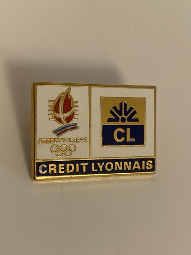 Pin albertville credit - pin's,