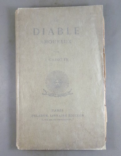 Cazotte le diable - le,