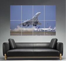 Avion Concorde Décollage