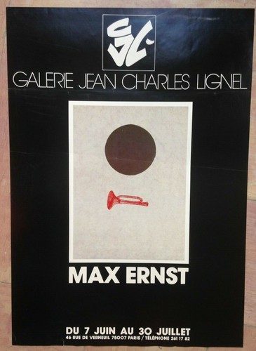 Max ernst affiche originale - max,