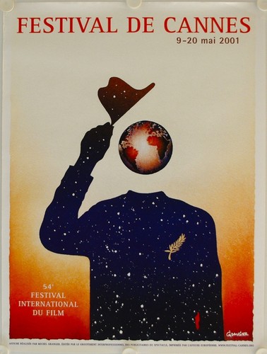 Affiche cinéma 54e festival - affiche,