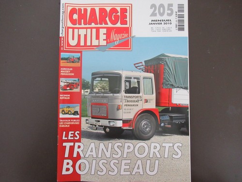 Magazine charge utile - utile, 205