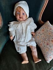 Ancienne Poupee Tete Terre De Pipe Alt Beck Gottschalck ? 56 Cm 