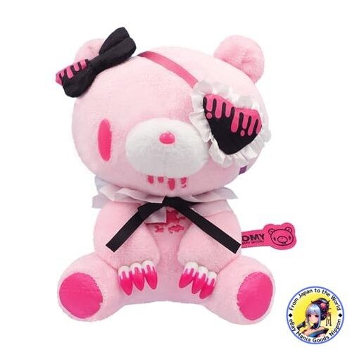 Gloomy bear eye patch pink - eye,