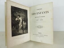 HANS CHRISTIAN ANDERSEN Contes pour les enfants 12 Lithos DERANCOURT 1848