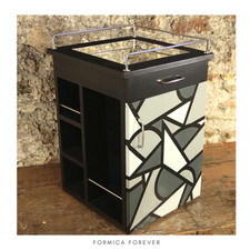 Meuble formica transformé en bar - Circa 70