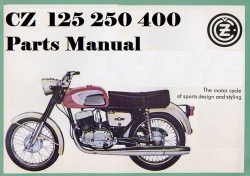 Moto parties manuel pour - cz,