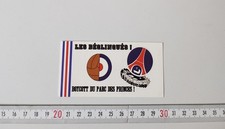 Sticker Paris ultra supporter foot écharpe PSG sg cup virage Auteuil fan tribune