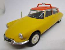 AU775 PRESSE EDITION ALTAYA 1/43 CITROEN DS21 TAXI AMSTERDAM JAUNE TOIT ORANGE